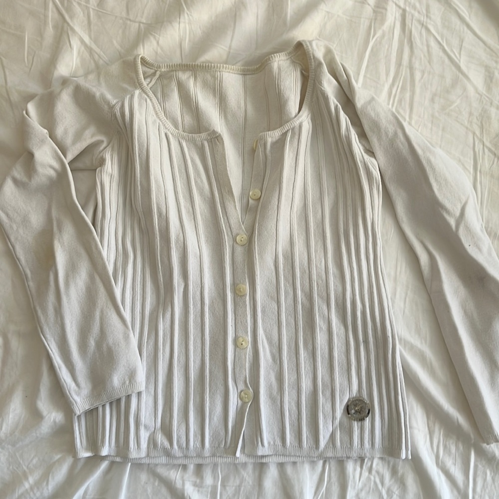 Versace silk top